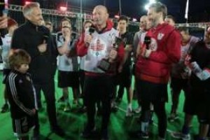 Sport Relief: Shearer beats Savage in 57-hour five-a-side epic
