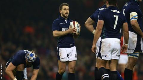Scotland captain Grieg Laidlaw